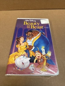 Disney Parks Beauty and the Beast VHS Tape 1992 NEW Manufacturer Sealed - Picture 1 of 6