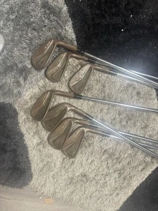 TOUR ONLY Taylormade P7mc Raw 4-Pw Irons Modus Nippon Modus 120x Rare! - Picture 1 of 5