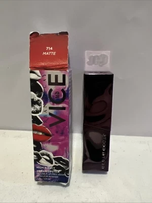 Urban Decay Vice Lipstick ~ High Impact Vegan Lipstick ~ 714 Matte *DAMAGED TIP* - Image 1 of 2