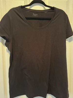 Camiseta para mujer No Boundaries manga corta negra talla Xxxl cuello redondo Foto 1 de 2