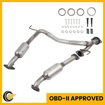 Convertidores catalíticos de escape trasero izquierdo derecho 4,0 L para Toyota Tacoma 05-15 Foto 1 de 4