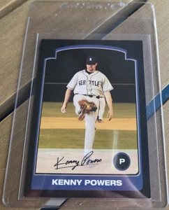 Carta Baseball 2009 HBO Eastbound & Down PROMO KENNY POWERS #00 Seattle Mariners - Foto 1 di 2