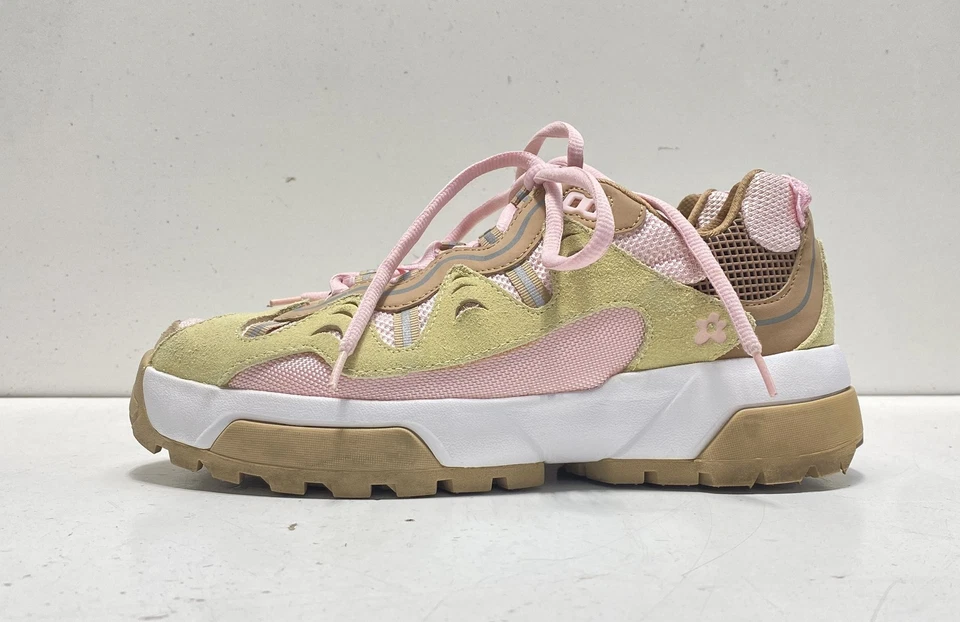 Converse 168179C Women's Parfait Pink Solid Leather Shoes Low Size 8 - Image 1 of 4