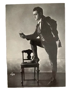 Postal de la ópera de Beniamino Gigli como Turiddu en Cavalleria Rusticana - Imagen 1 de 1