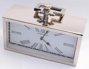 Reloj de Bolsillo Hill Plata Acabado Níquel Reloj Mantel (U) - Imagen 1 de 5