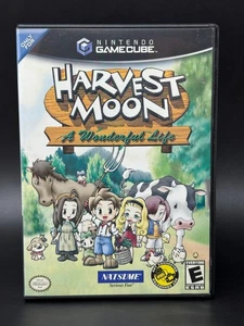 Harvest Moon: A Wonderful Life (Nintendo GameCube) Original Artwork mit neuer Hülle - Bild 1 von 3