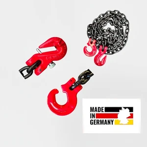 Cadena forestal cadena trasera 6 mm 2000 Dan gancho forestal cadena gargantilla GK8 cadena EN818-2 - Imagen 1 de 1