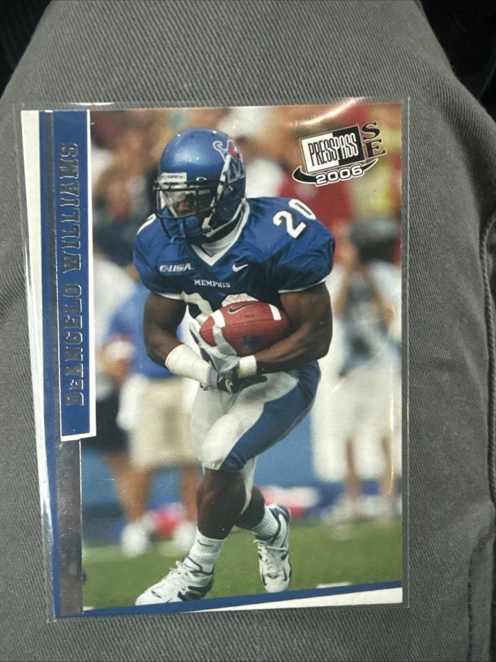 2006 Press Pass SE - DeAngelo Williams #37 (RC) - Image 1 of 4