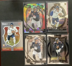 Caleb Williams 2024 Panini Select Rookie (RC) Lot Of 5 !! - Chicago Bears - Picture 1 of 2