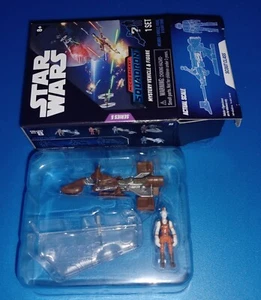 Star Wars Micro Galaxy Squadron Series 5 Scout Class Aurra Sing Chase 1/15000 - Picture 1 of 1