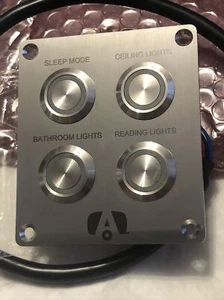 AirStream Light Control Panel - Sleep Mode, Ceiling, Bathroom, Reading Light - Picture 1 of 10