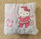 Vintage Hello Kitty Poodle Shopping Small Pillow Light Blue Pink Boutique Hk
