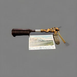 Saratoga springs New York race Course Postcard,money Clip, clothes, brush - Picture 1 of 8
