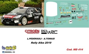 CITROEN DS3 WRC - PEDERSOLI - Rally ALBA 2019 - Picture 1 of 1