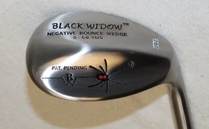 */New Black Widow 60* Negative Bounce Lob Wedge - Men's- RH - Steel - Stiff #260 - Picture 1 of 16