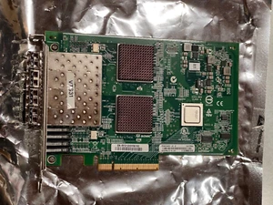 QLOGIC QLE2564 Quad Port PCI-E 8Gb HBA Host Bus Adapter Card 8GB/s w/ 4 x SFP's - Picture 1 of 4