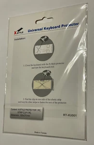 Brand New X-STYLE Universal Keyboard Protector - Super Thin & Durable - Sealed - Picture 1 of 2