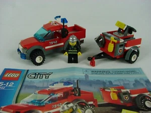 Lego ~ City #7942 "Off-Road Fire Rescue" (2007) 129 pc ~ 100% w/minifig & instr - Picture 1 of 10