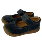 Livie & Luca Ruche In Navy Mary Jane Shoes Size 7