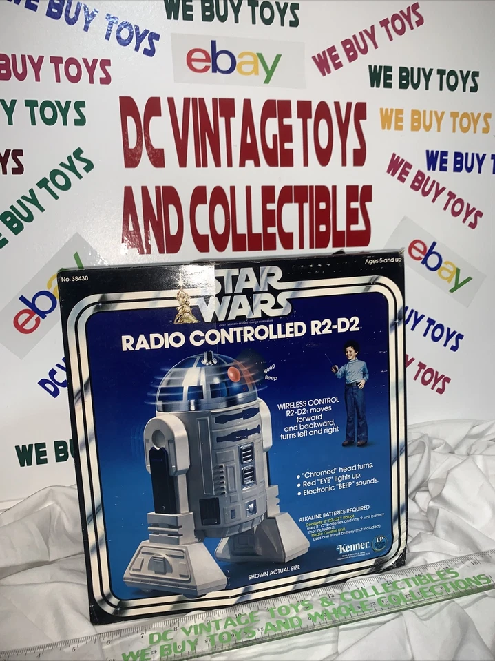 Star Wars R2-D2 Vintage Boxed Radio Controlled Figure Kenner 1978 —SEALED— - Image 1 of 4