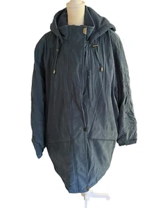 Croft & Barrow Women's 2X Hooded Winter Coat Parka Soft Blue Full Zipper  - Picture 1 of 9
