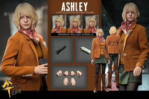 Preorder MTTOYS016 1/6 Resident Evil 4 Ashley Female Action Figure Model Toys Cover