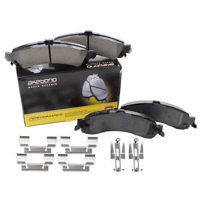 Pastillas de freno traseras Akebono Performance para GMC Cadillac Chevy Tahoe Avalanche 1500 Foto 1 de 4