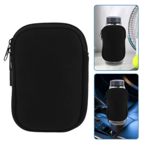 Handle Cup Coin Wallet Insulated Water Bottle Sleeve Holder Purse - Picture 1 of 12