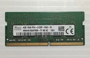 Lot of 5 SK Hynix 4GB 1Rx8 PC4-2133P HMA451S6AFR8N-TF  SO-DIMM DDR4 Memory Ram - Picture 1 of 2