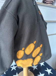 Jack Wolfskin Fleece Gr 116 Nanuk Fleece Pullover Herbst/Winter °braun Tatze (3) - Bild 1 von 7