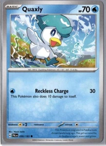 Quaxly - 050/193 - Pokemon Paldea Evolved - Picture 1 of 1