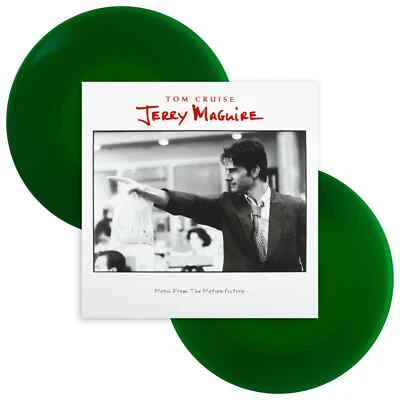 JERRY MAGUIRE - OST - 2-LP - LIMITED EDITION MONDO TRANSLUCENT GREEN VINYL - NEW - Image 1 of 4