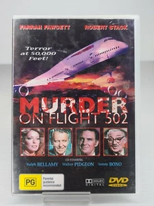 Murder On Flight 502 DVD Robert Stack Sonny Bono Walter Pidgeon Farrah Fawcett - Picture 1 of 2