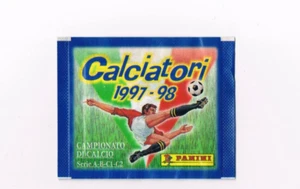 BUSTINA SIGILLATA CALCIATORI PANINI 1997 1998 JUVENTUS MILAN INTER NAPOLI ROMA - Foto 1 di 2