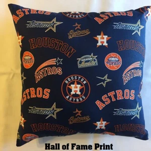 MLB HOUSTON ASTROS KOMPLETT 15 X 15 BAUMWOLLKISSEN - GESCHENKE 8 Stile - Bild 1 von 26