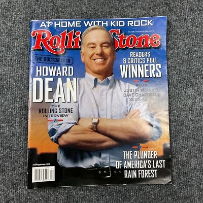 Rolling Stone Magazine February 5, 2004 Issue 941 Howard Dean Interview - Image 1 of 3