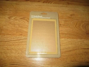 BRAND NEW RADIO SHACK GENERAL PURPOSE 2200 HOLES PCB PC BOARD 4.5" X 6.6" - Picture 1 of 3