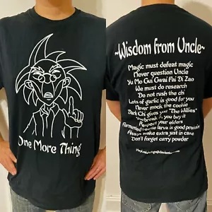 JACKIE CHAN ADVENTURES cartoon One More Thing Uncle Shirt tshirt men and women - Picture 1 of 10