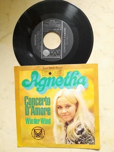 Agnetha (Pre-ABBA) Concerto D'Amore/Like the Wind *1968 German Metronome Single* - Picture 1 of 2