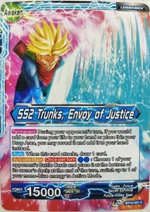 Trunks / SS2 Trunks, Envoy of Justice | BT10-031 C | Blue | Dragonball Super TCG - Picture 1 of 2