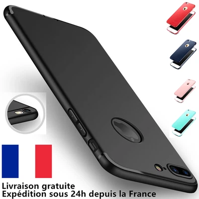 Coque protection pour iPhone 13 12 11 Pro 6s 7 8 + X XR XS Max Antichoc amorti - Imagen 1 de 4