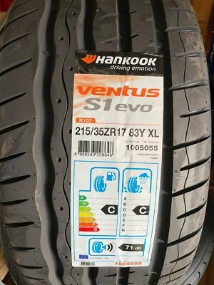 Sommerreifen 215 35 R17 Hankook S1 evo NEU Fabrikneu - Bild 1 von 4