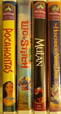 Walt disney masterpiece collection vhs lot - Image 1 of 3