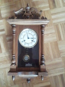 Wanduhr Hermle / Pendeluhr Regulator - Bild 1 von 6