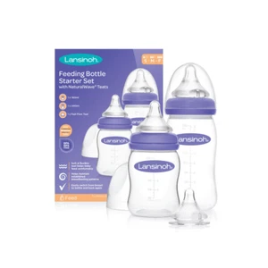 Lansinoh Feeding Bottle Starter Set 2 Pack - Picture 1 of 1