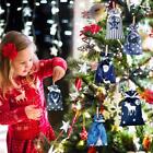 24pcs Christmas Advent Calendar Gift Bags ​Fillable XmasGift Hanging DIY AU Z6G2