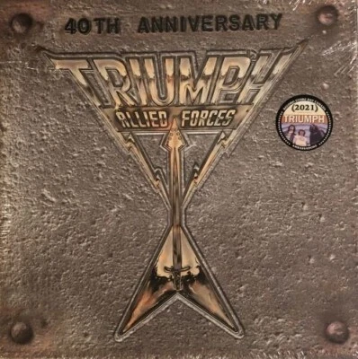 Triumph - Allied Forces 40th Anniversary (3xLP Box Set, 2021, RHR058, Sealed) - Image 1 of 2