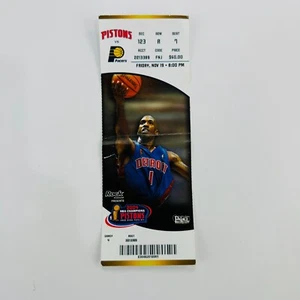 Malice At The Palace 19.11.04 Ticket Stub Detroit Pistons Ron Artest Fight NICE! - Bild 1 von 4