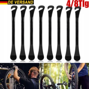 8x Reifenheber Metall stabil Montagehebel Fahrrad Reifen Reifenwechsel Werkzeug - Bild 1 von 14
