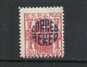 Q512G-SELLO Nº 801 CAMBIO COLOR MNH** AEREO ESCUDO ESPAÑA ESTADO ESPAÑOL GUE - Imagen 1 de 2